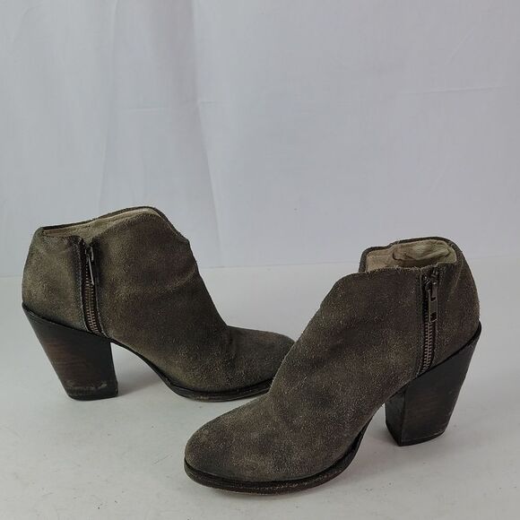 Freebird By Steven Detroit Suede Leather Women's Ankle Boots - Picture 6 of 16